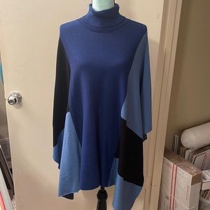 White House Black Market Poncho